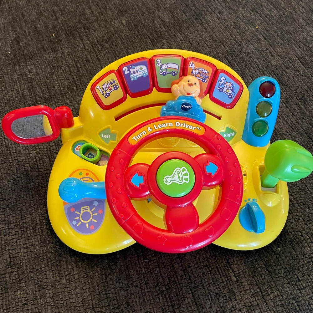 Kids Turn and Learn Driver Interactive Toy